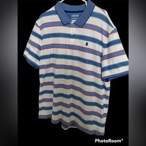 IZOD Short Sleeve Knit Polo Shirt - Size XXL